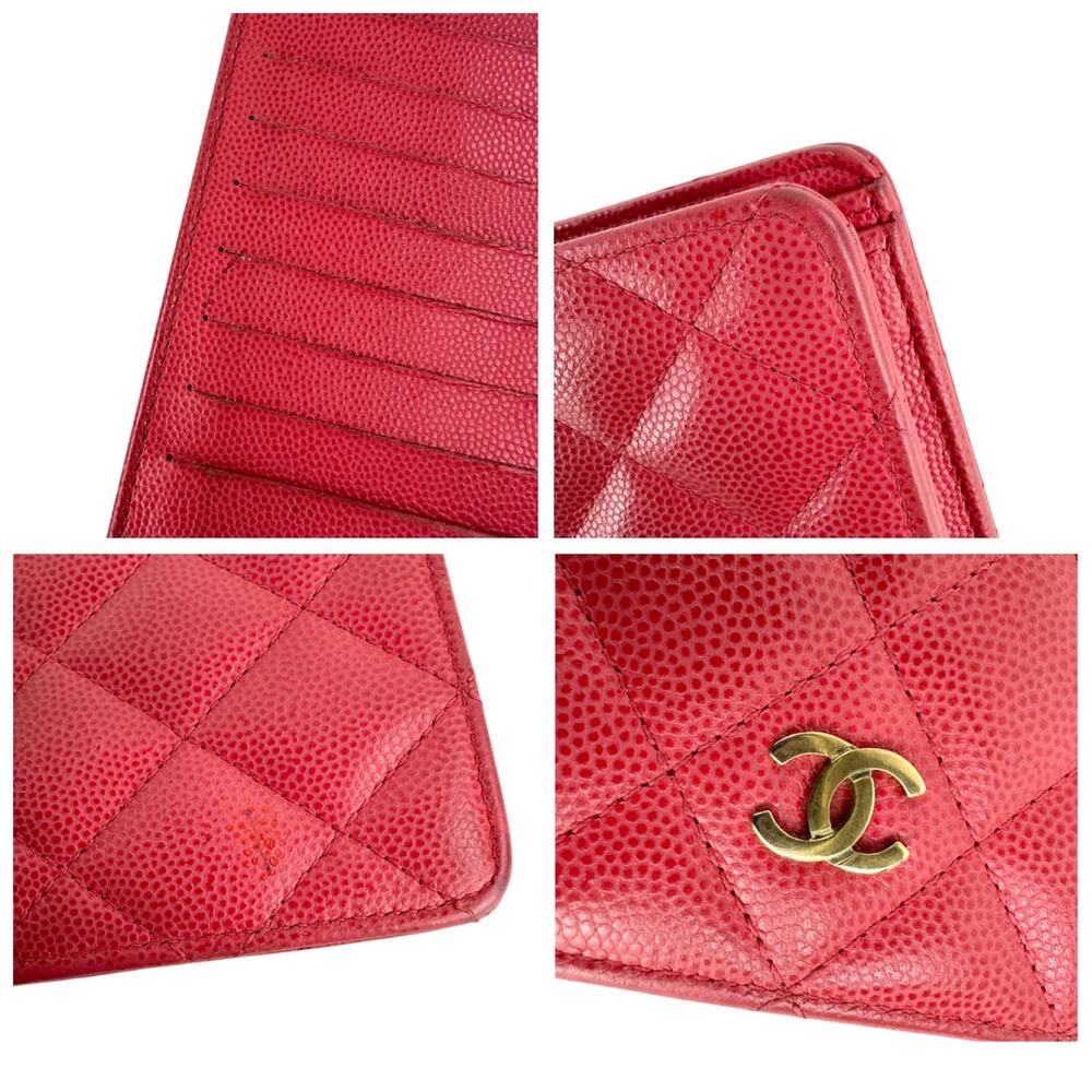 Chanel Matelassé Caviar Leather Long Bifold Wallet - Picture 9 of 10